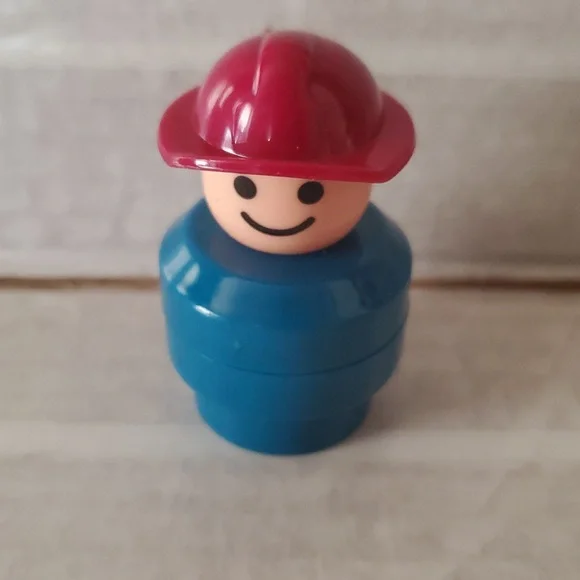 Kids Toy Figurine Set Of 6- Blue, Yellow, Red - Picture 12 of 15